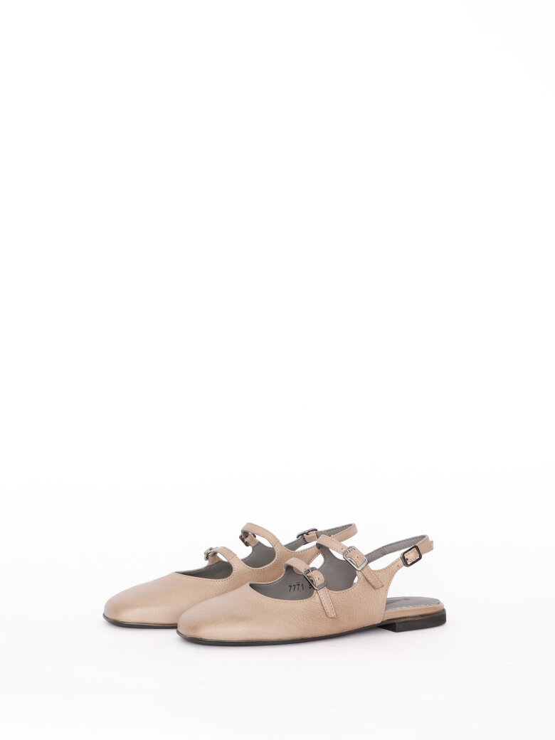 Sort Aarhus - Ballet flat with leather sole