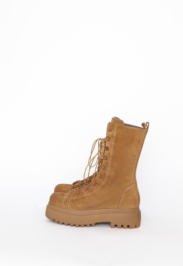 Lofina - Boot with laces and zipper