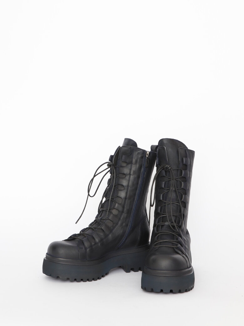 Lofina - Boot with laces and zipper