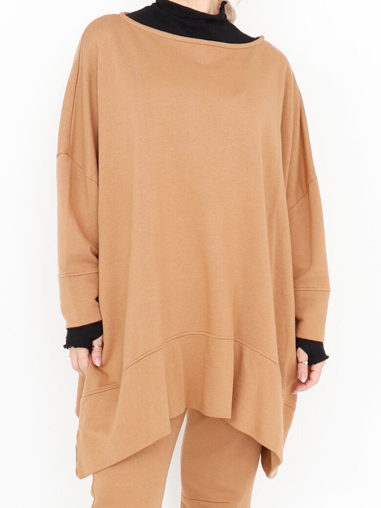 Sort Aarhus - Oversize bluse