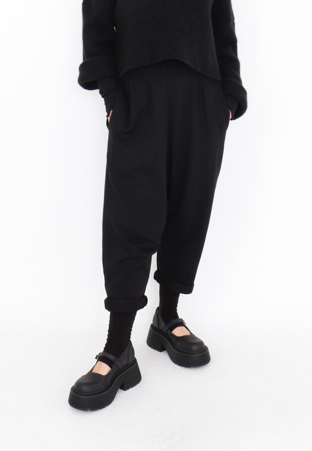 Sort Aarhus - Baggy pants with pockets Sort Aarhus - Baggy pants with pockets