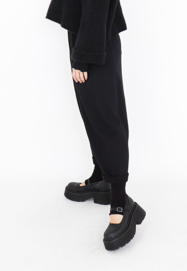 Sort Aarhus - Baggy pants with pockets