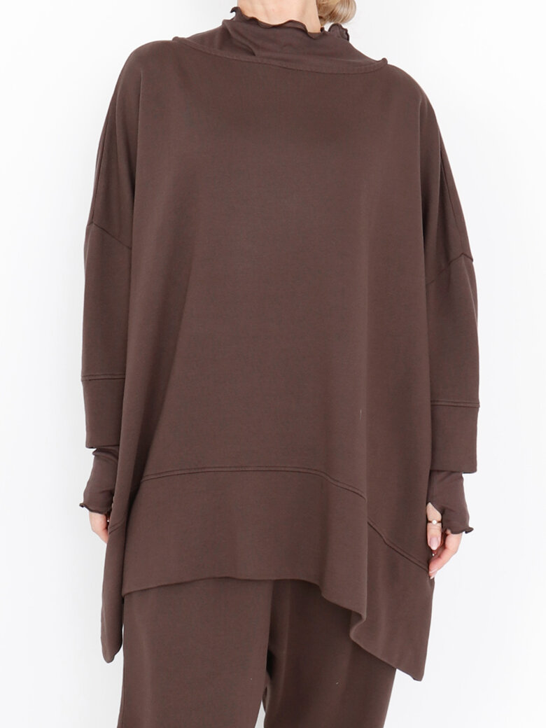 Sort Aarhus - Oversize bluse