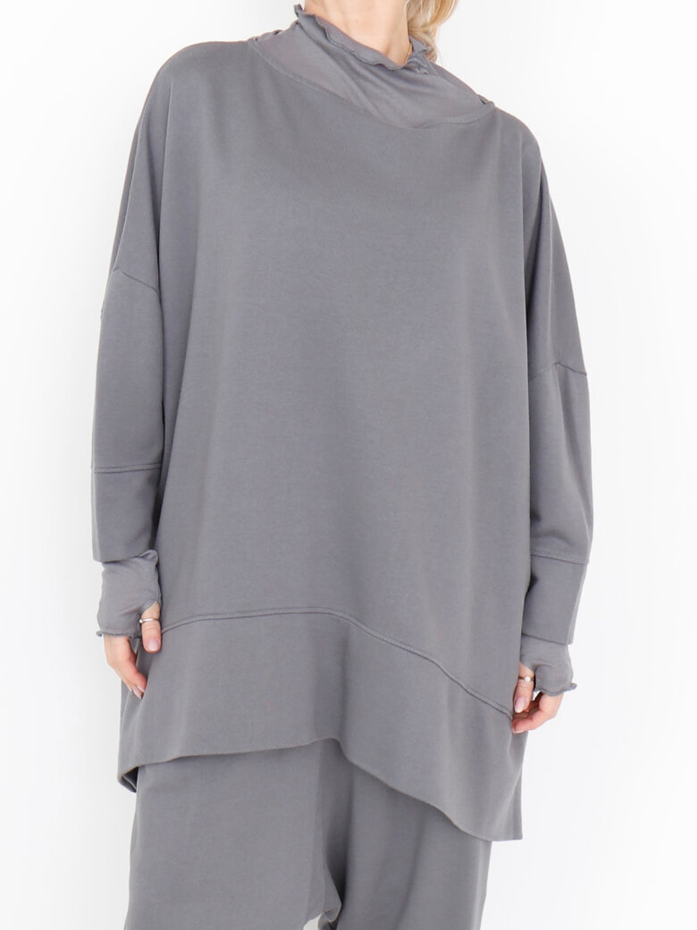 Sort Aarhus - Oversize bluse