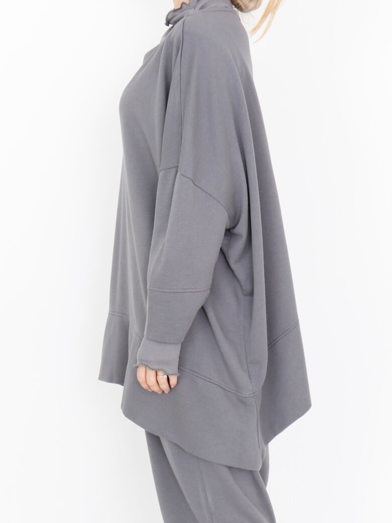 Sort Aarhus - Oversize bluse