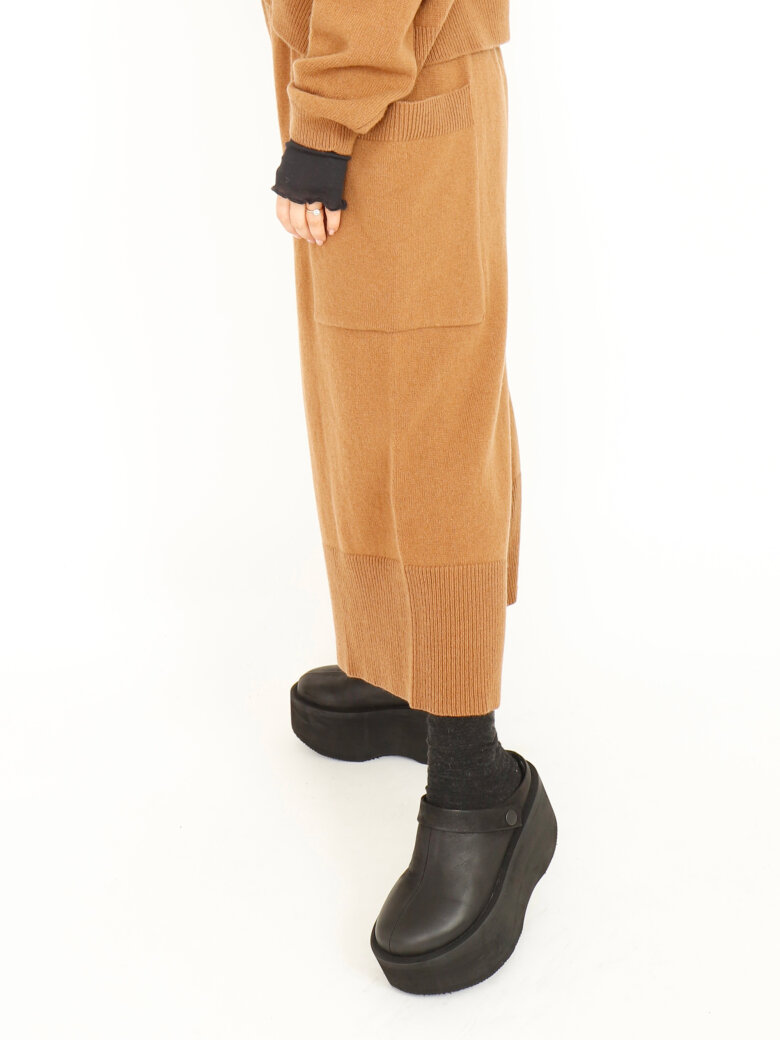 Sort Aarhus - Knitted 3/4 pants