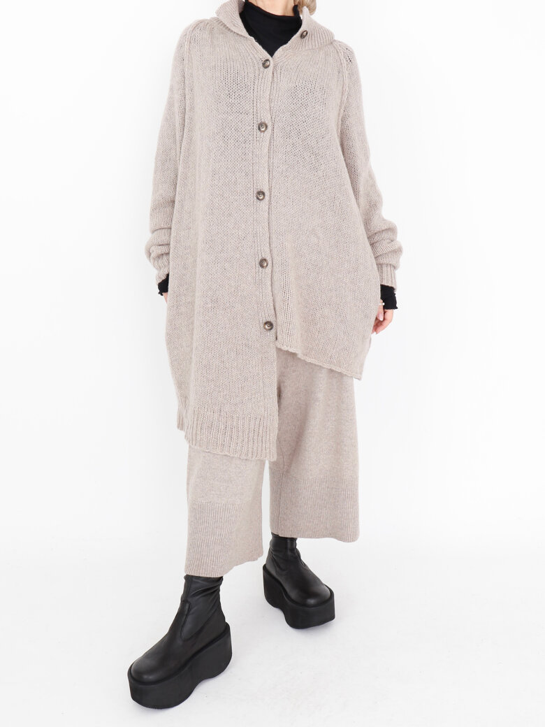 Sort Aarhus - Knitted cardigan / blouse