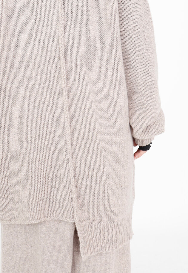 Sort Aarhus - Strikket bluse / cardigan