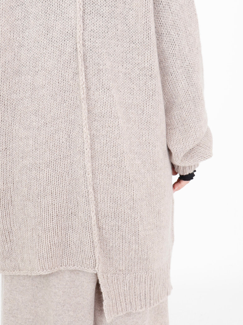 Sort Aarhus - Strikket bluse / cardigan