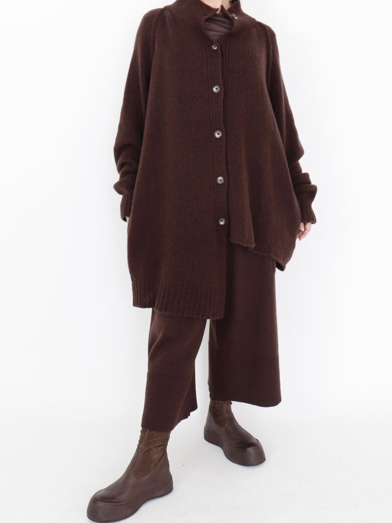 Sort Aarhus - Knitted cardigan / blouse