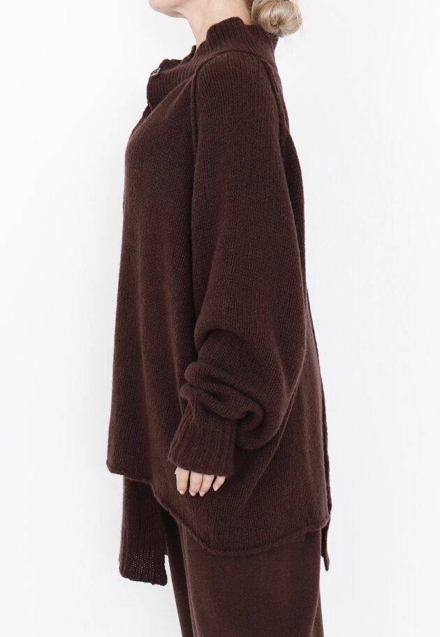 Sort Aarhus - Strikket cardigan / bluse