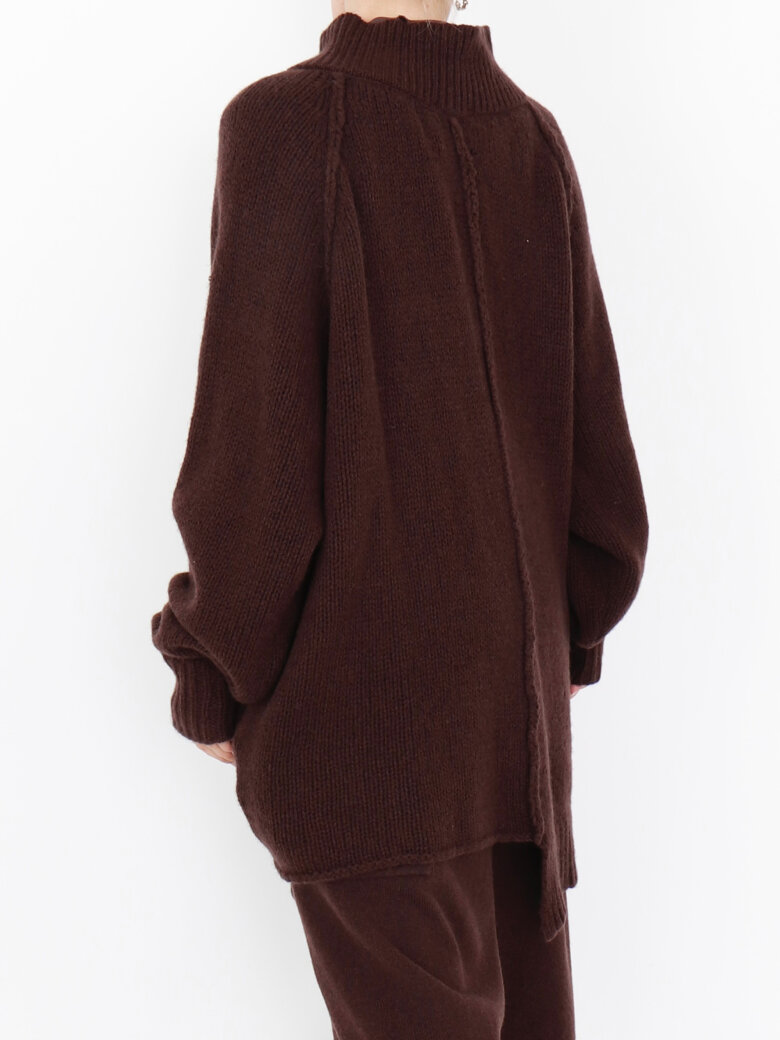 Sort Aarhus - Knitted cardigan / blouse