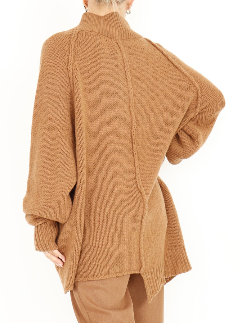 Sort Aarhus - Knitted cardigan / blouse