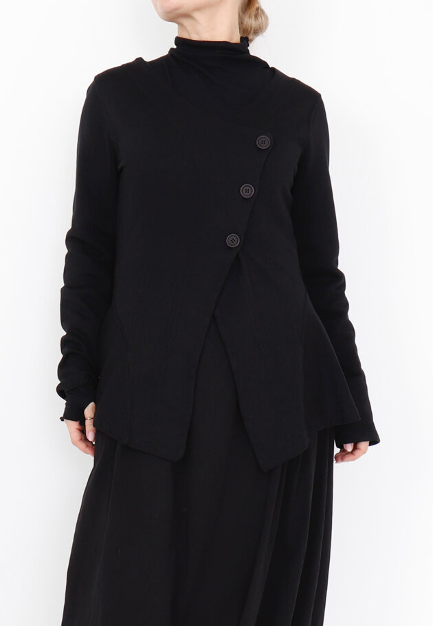 Sort Aarhus - Cardigan with buttons