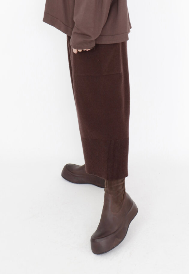 Sort Aarhus - Knitted 3/4 pants