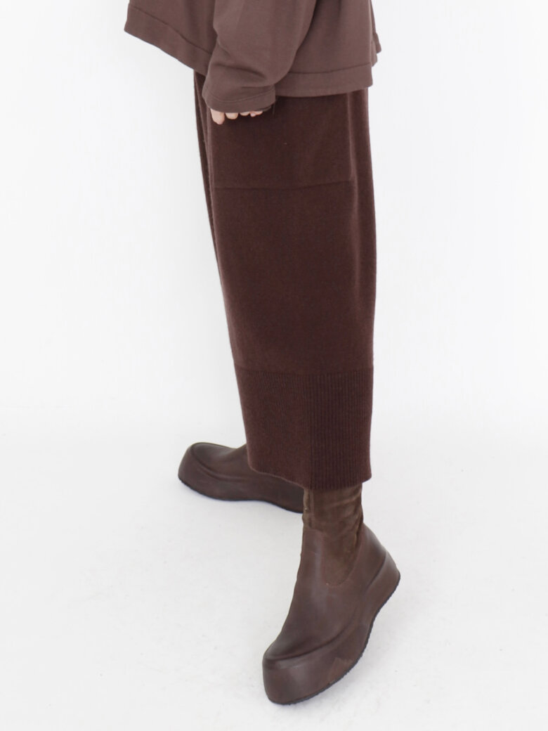 Sort Aarhus - Knitted 3/4 pants