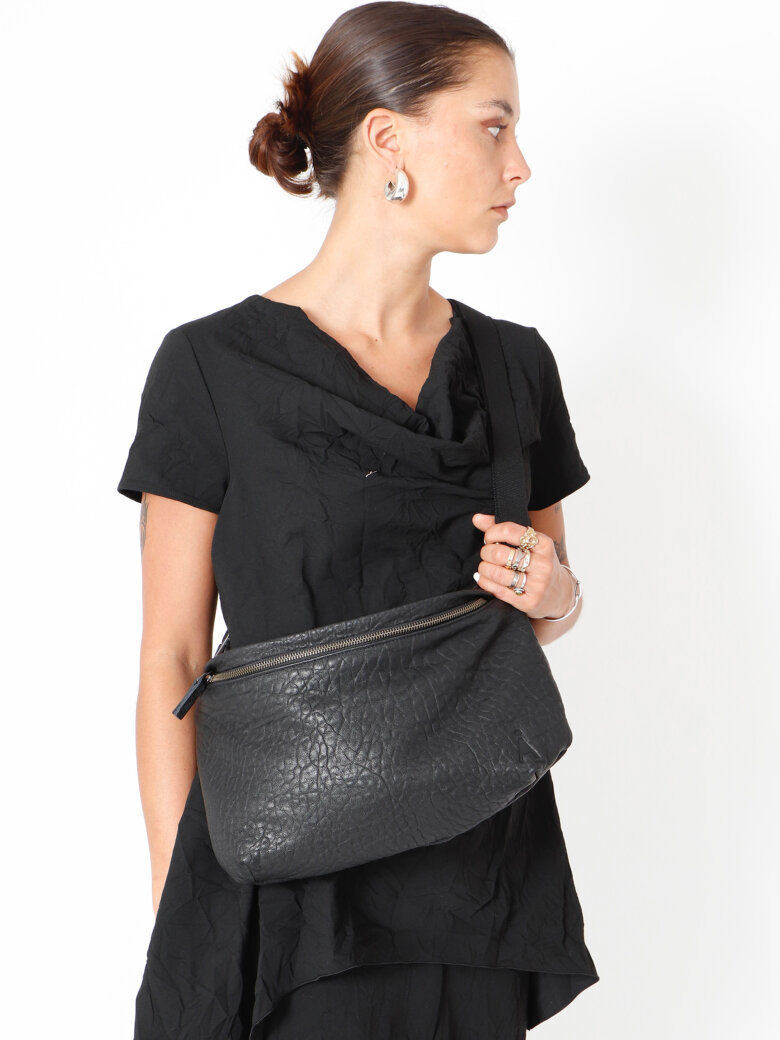 Sort Aarhus - Bag in shrunken leather