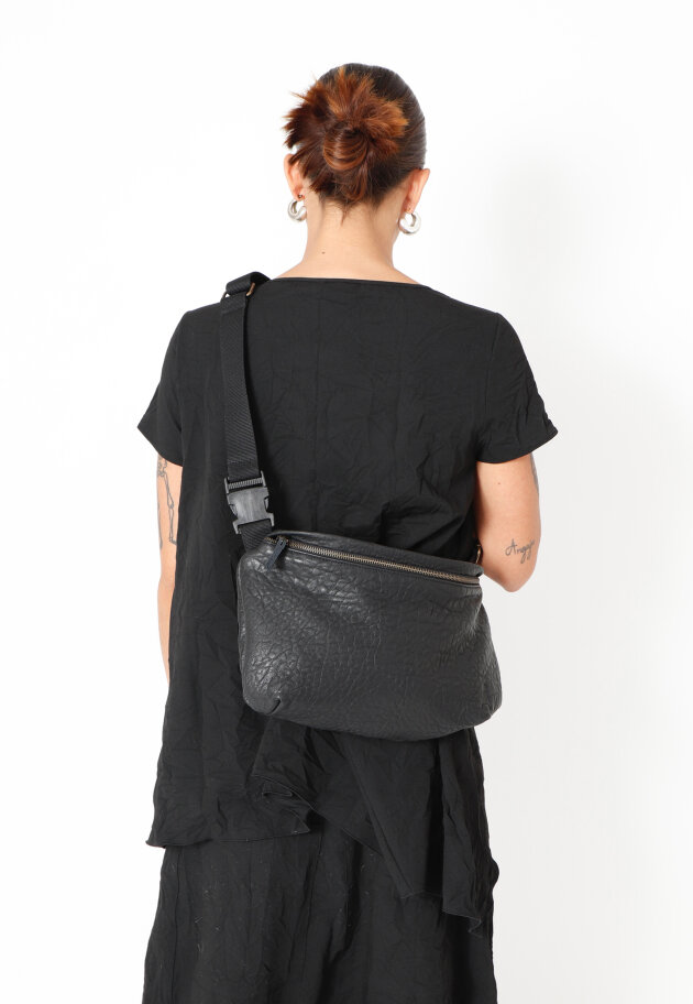 Sort Aarhus - Bag in shrunken leather