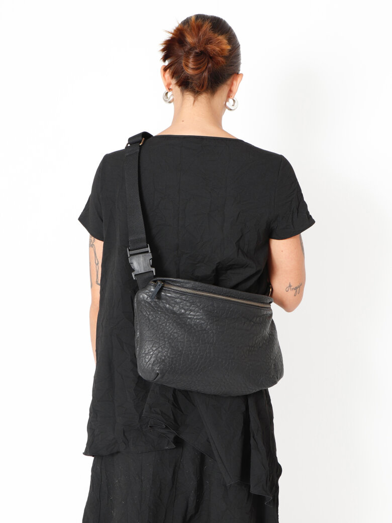 Sort Aarhus - Bag in shrunken leather