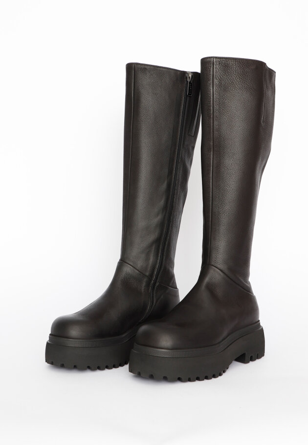 Lofina - Long boot with zipper