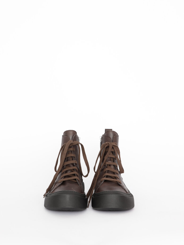 Lofina - Boot with laces and zipper