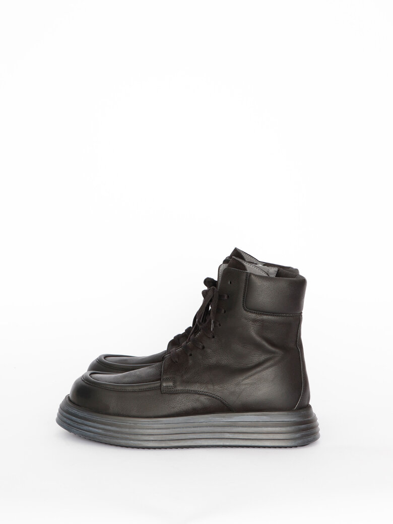 Lofina - Men's boots with laces and zipper