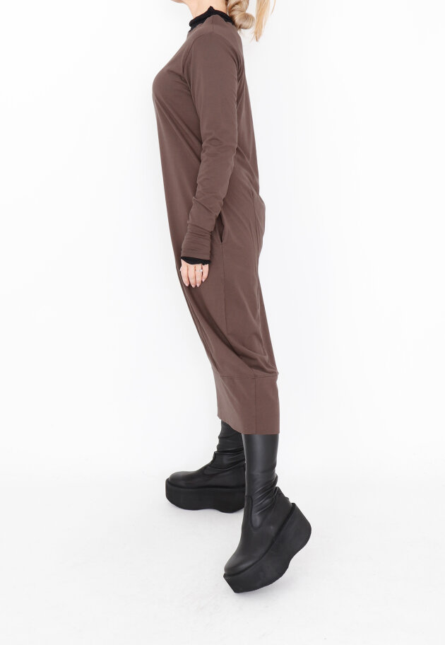 Sort Aarhus - Dress with boat neckline