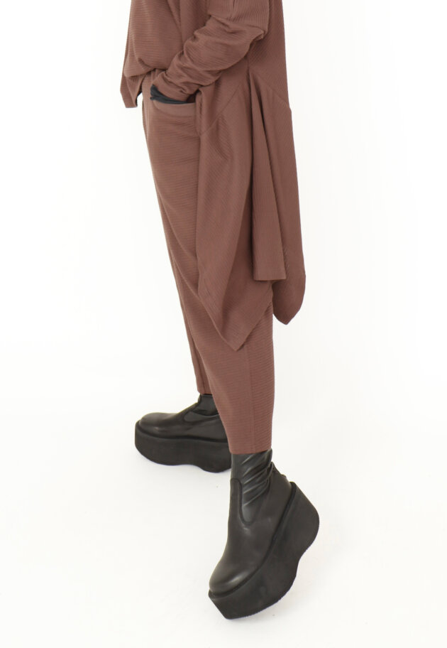 Sort Aarhus - 3/4 baggy pants with pockets