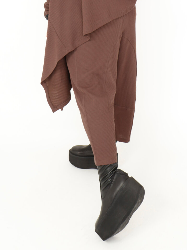 Sort Aarhus - 3/4 baggy pants with pockets