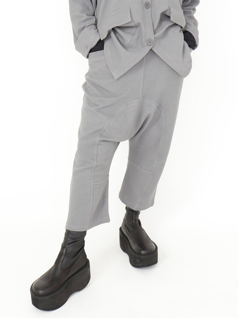 Sort Aarhus - 3/4 baggy pants with pockets