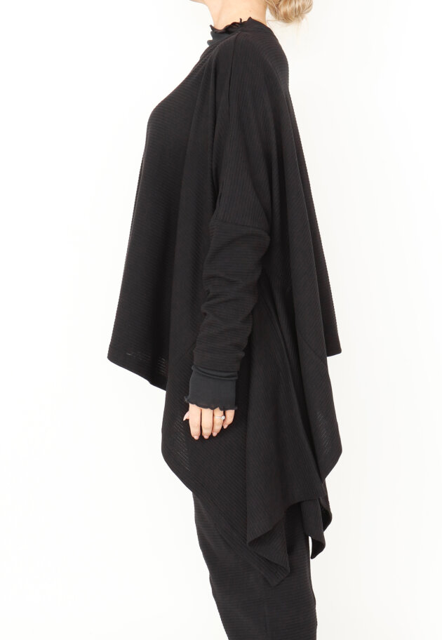 Sort Aarhus - Oversize bluse