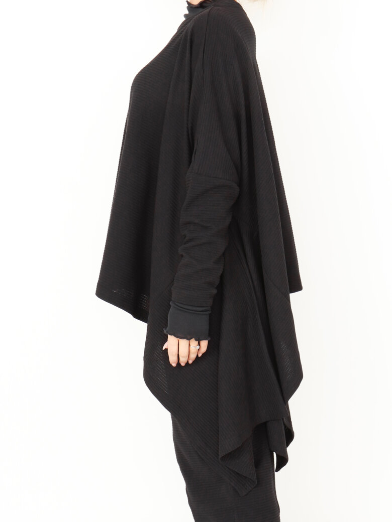 Sort Aarhus - Oversize bluse