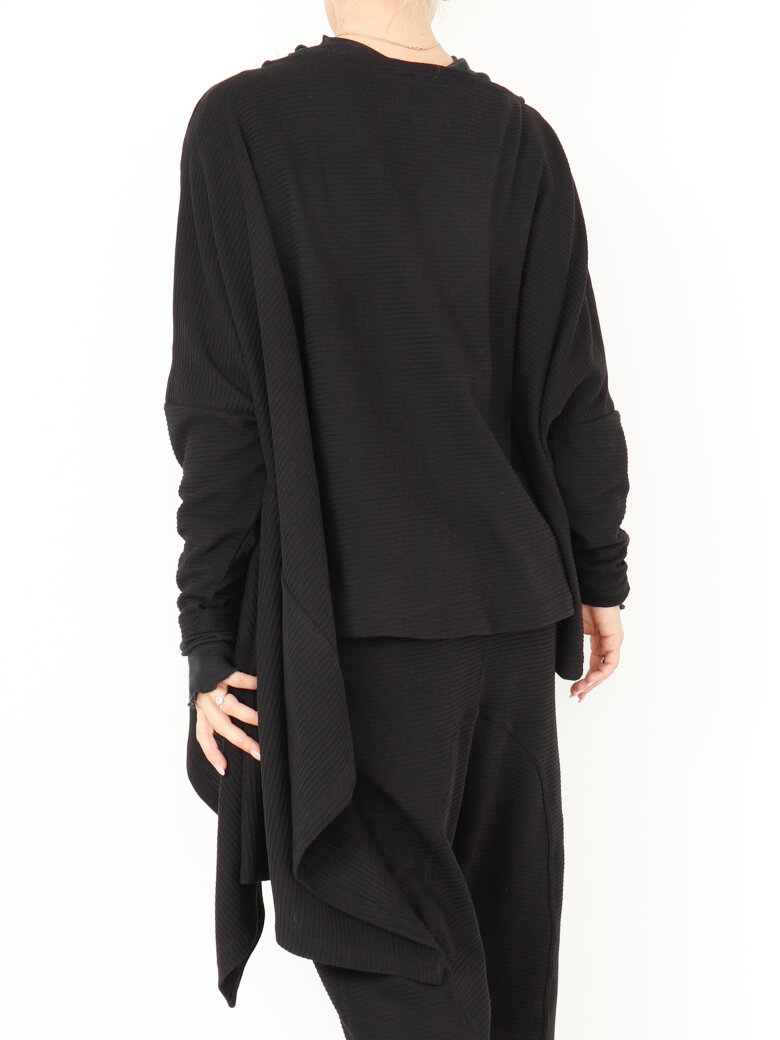 Sort Aarhus - Oversize bluse