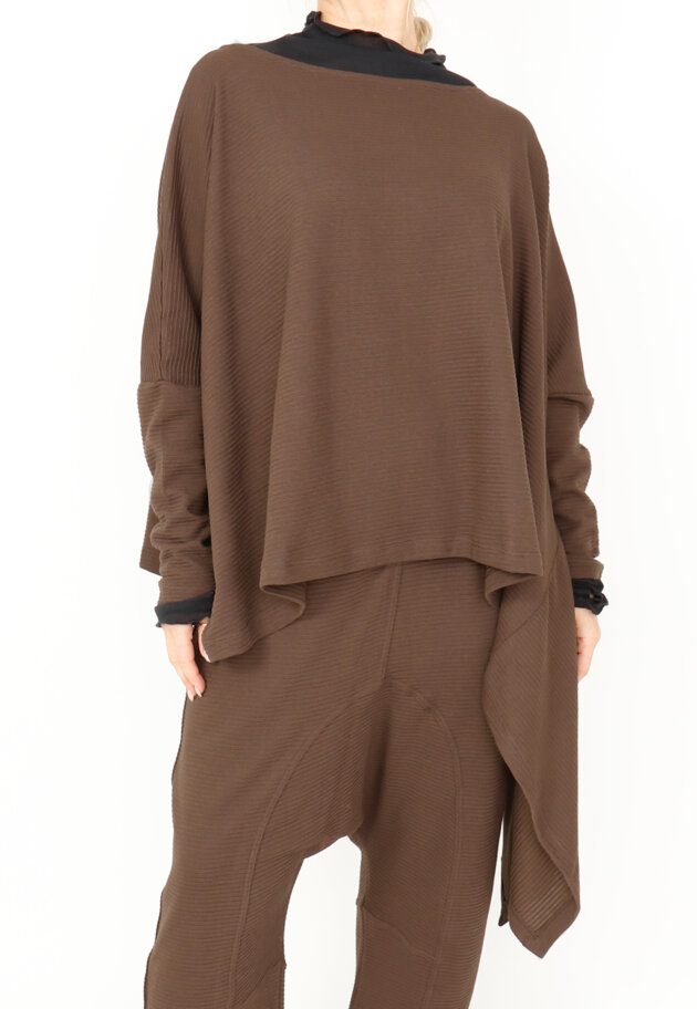 Sort Aarhus - Oversize blouse Sort Aarhus - Oversize blouse