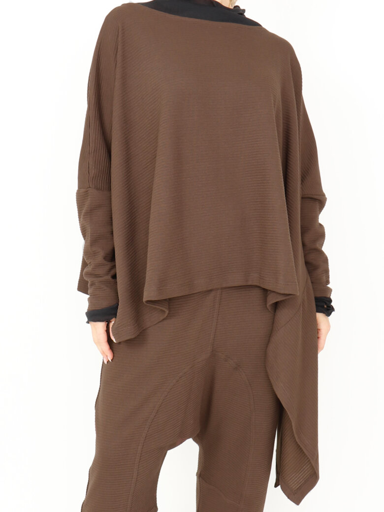 Sort Aarhus - Oversize bluse