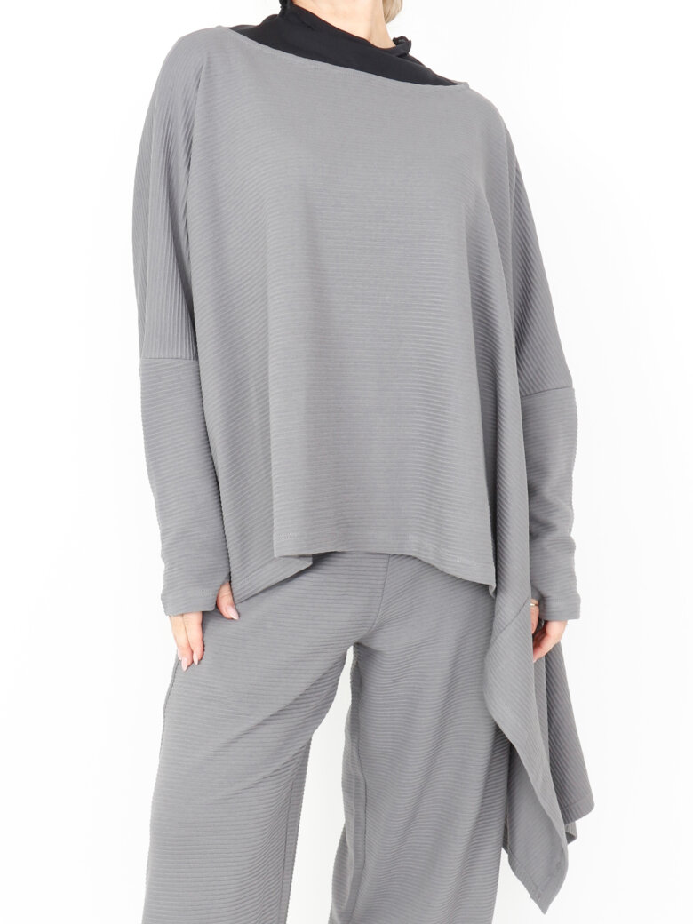 Sort Aarhus - Oversize bluse