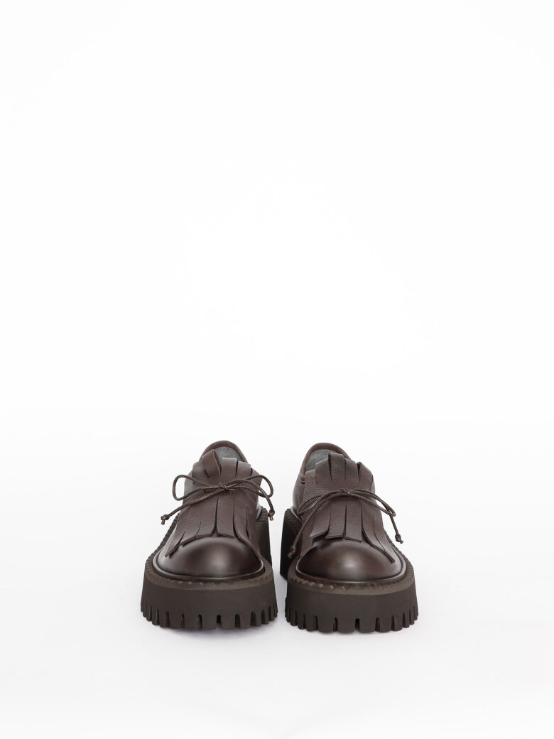 Lofina - Chunky loafer med frynser