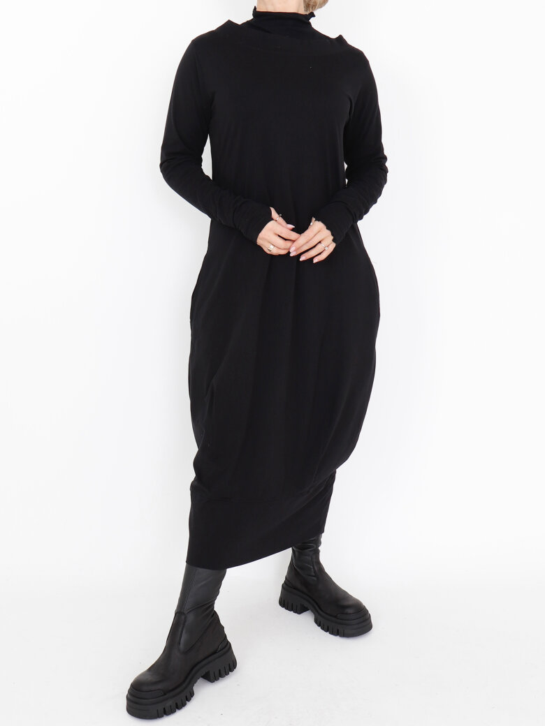 Sort Aarhus - Dress with boat neckline