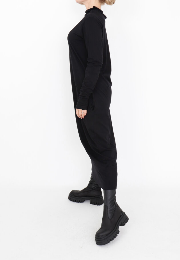 Sort Aarhus - Dress with boat neckline