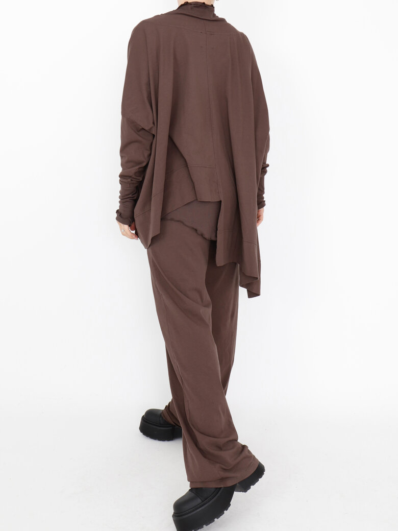 Sort Aarhus - Asymmetrisk bluse