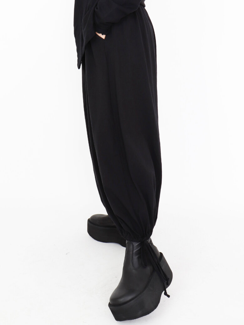 Sort Aarhus - Skirt with elastic waist band and pockets