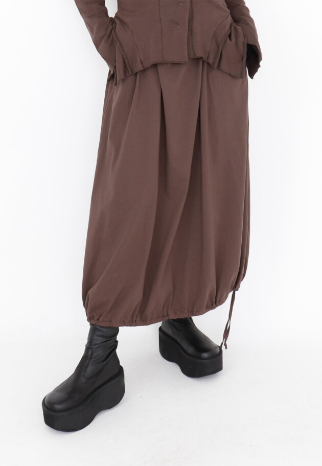 Sort Aarhus - Skirt with elastic waist band and pockets