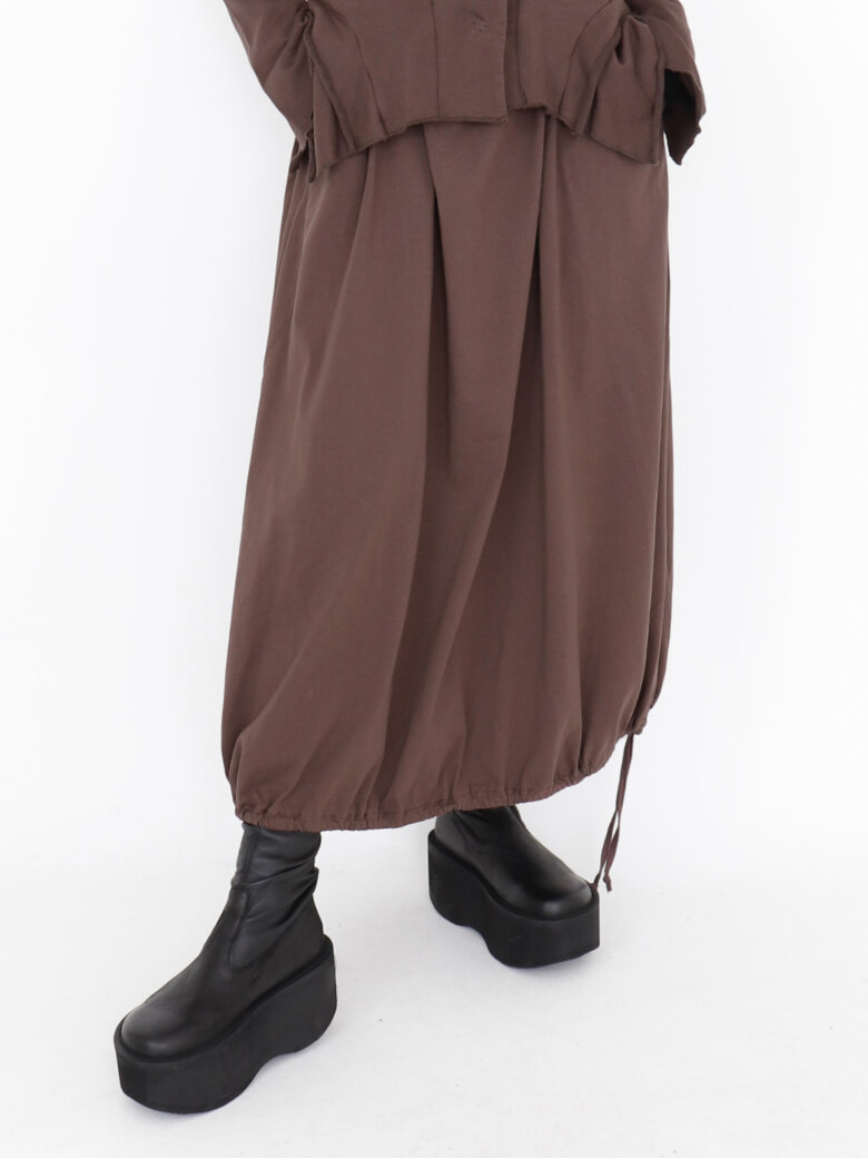 Sort Aarhus - Skirt with elastic waist band and pockets
