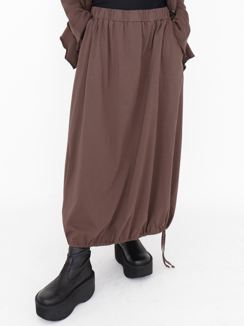 Sort Aarhus - Skirt with elastic waist band and pockets
