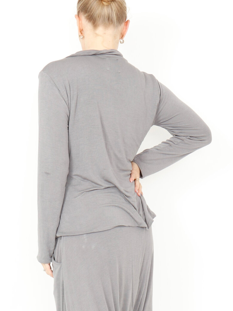 Sort Aarhus - Elegant blouse with buttons