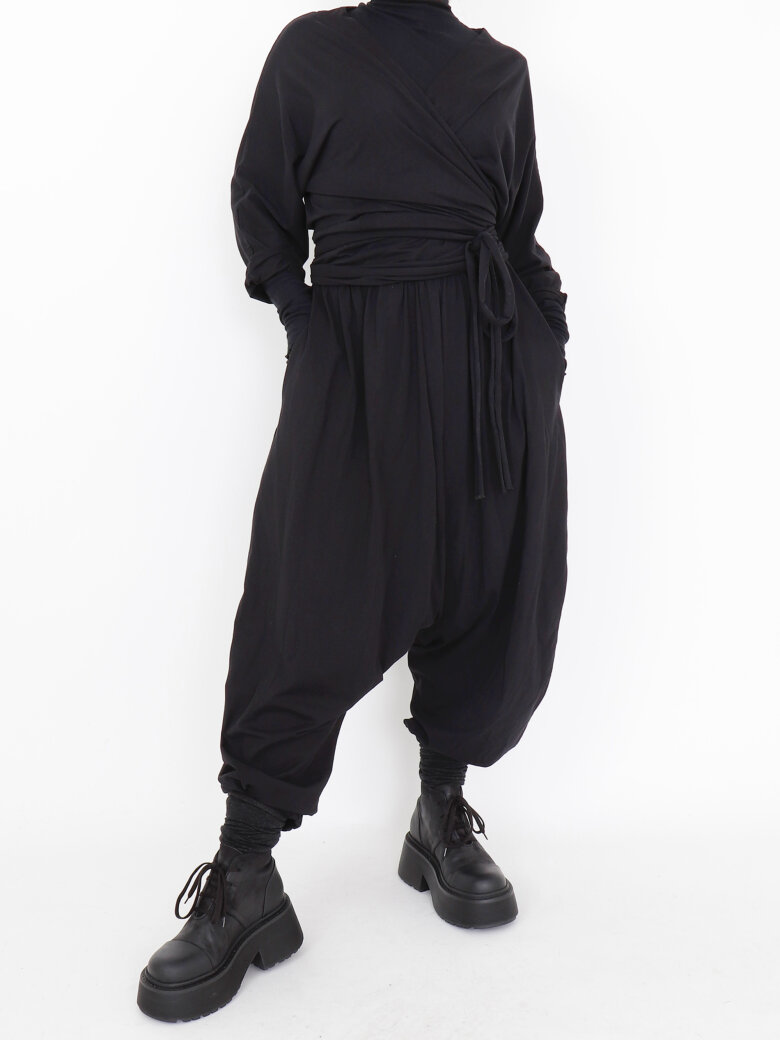 Sort Aarhus - Baggy pants with pockets