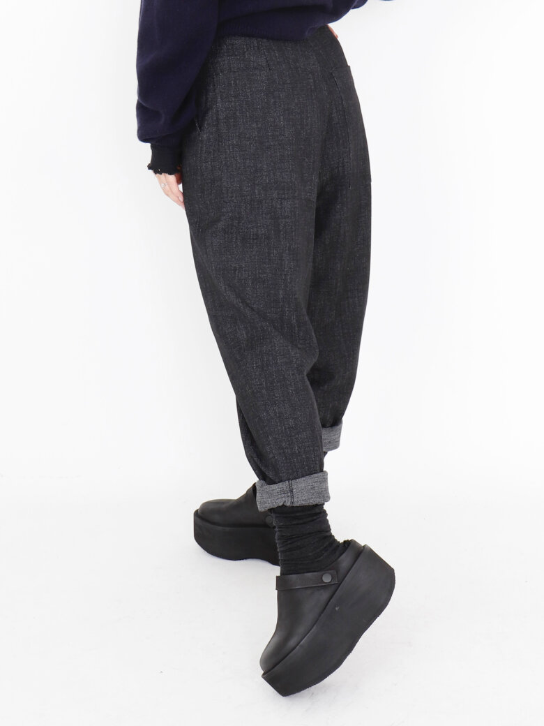 Sort Aarhus - Baggy bukser i denim look
