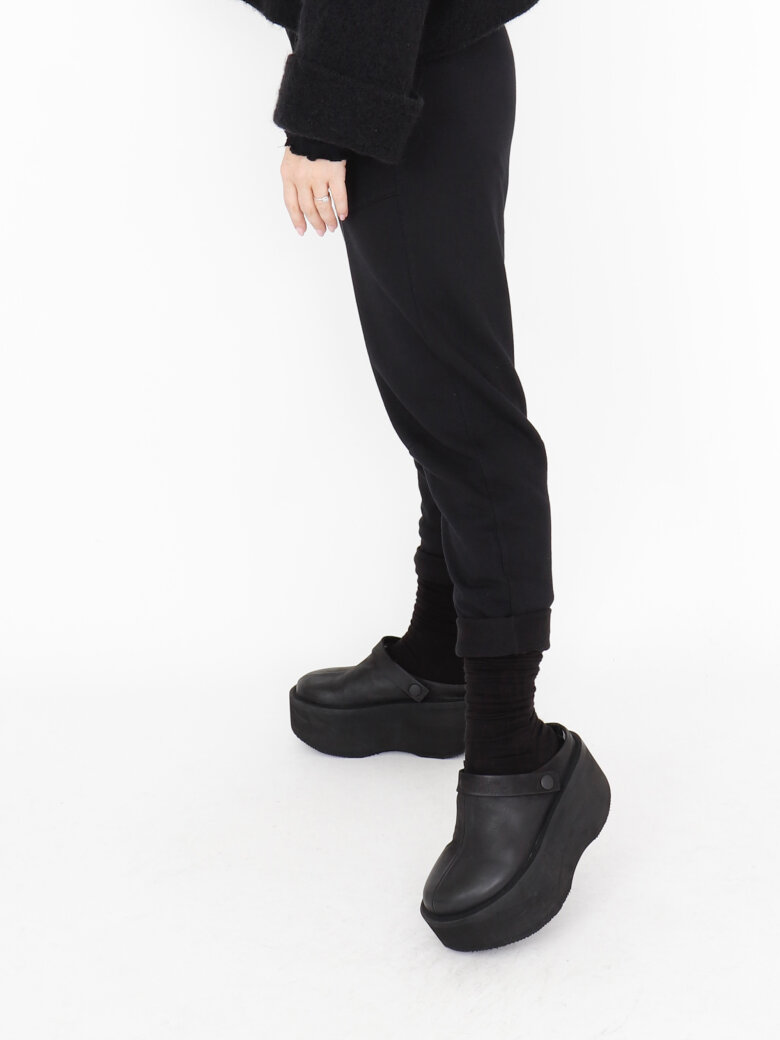 Sort Aarhus - Pants with pockets and elastic waist band