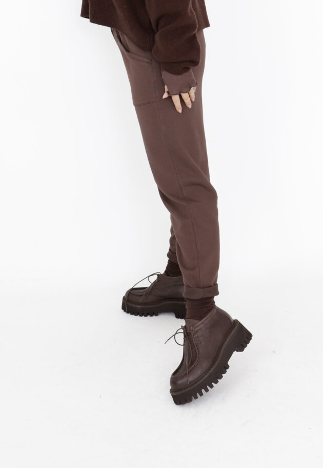 Sort Aarhus - Pants with pockets and elastic waist band