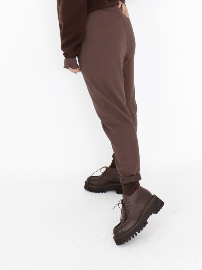 Sort Aarhus - Pants with pockets and elastic waist band